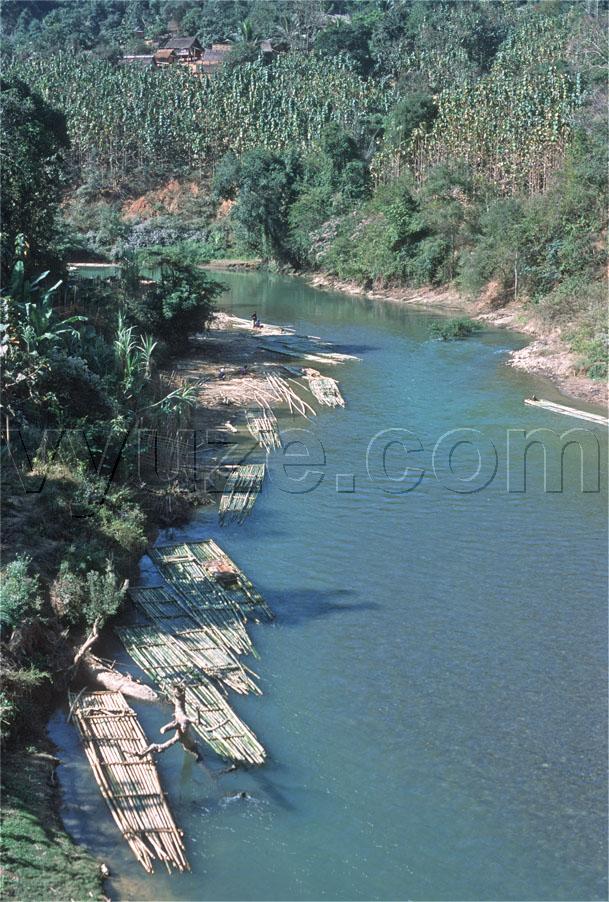 Boats / Location: Laos