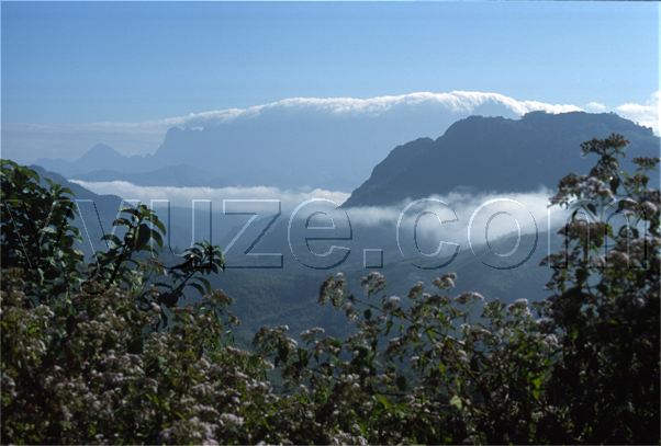 Clouds and mountains / Location: Laos