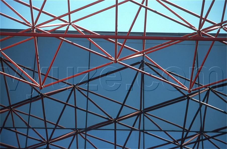 Hotel frontage reflecting canopy / Location: Ronda, Andalucia, Spain