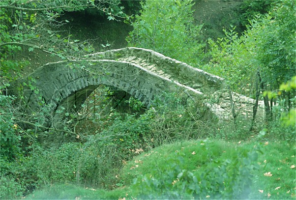 Old stone bridge / Location: Epirus, Greece