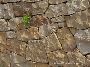 Stone wall